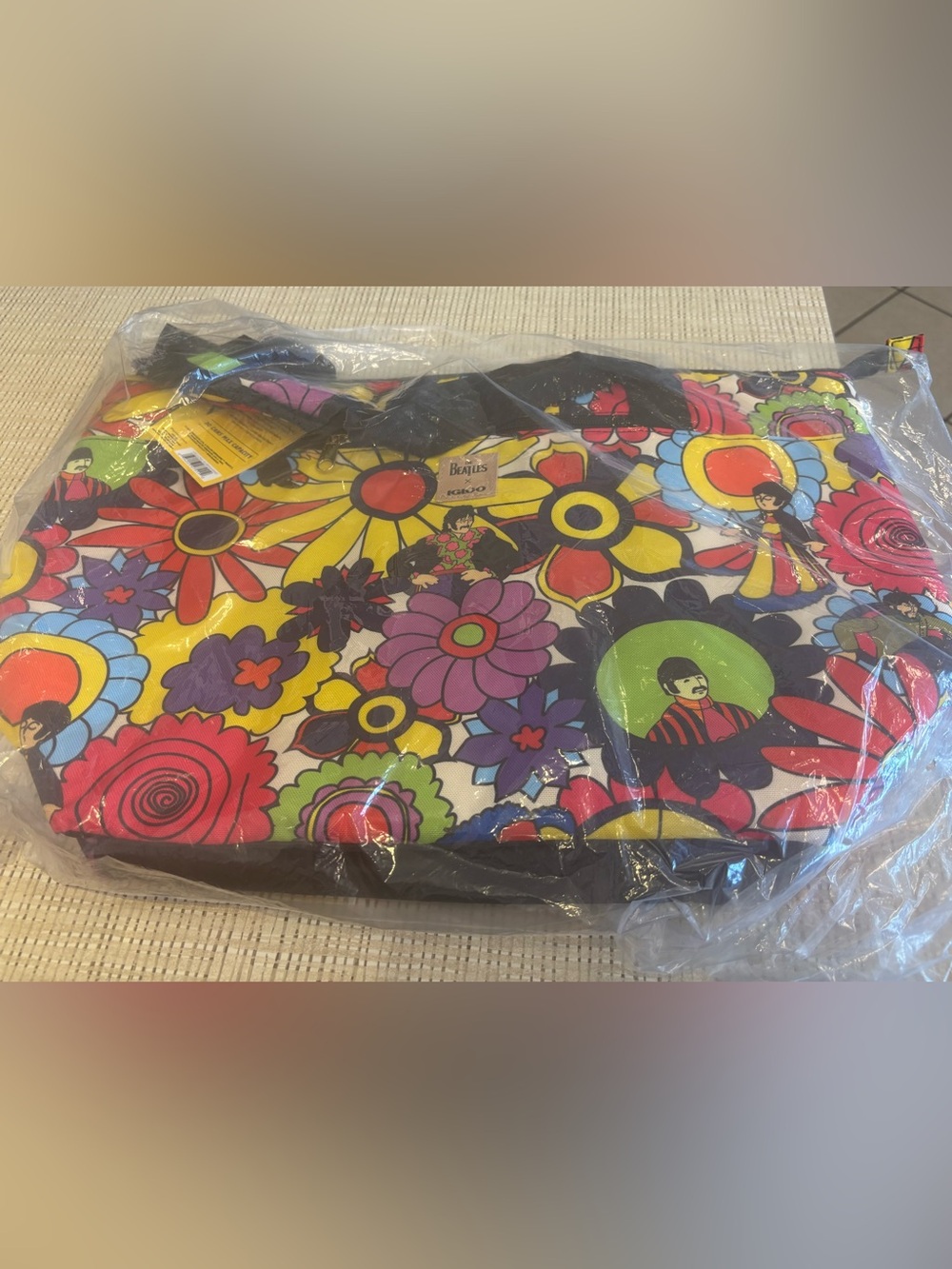 The Beatles Yellow Submarine 30-Can Tote Cooler Bag by Igloo